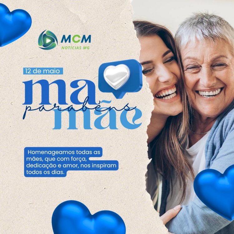 Um feliz e abençoado dia das mães!