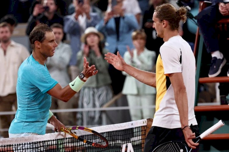 Rafael Nadal é eliminado por Zverev na primeira rodada de Roland Garros