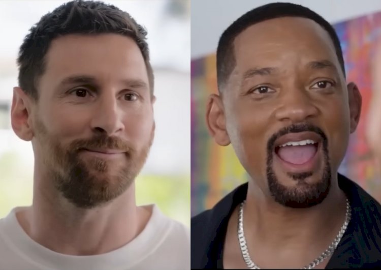 VÍDEO: Messi aparece em comercial ao lado de Will Smith; assista