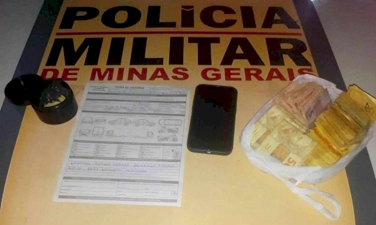 Polícia prende homem com cocaína na cueca e R$ 15,7 mil em dinheiro