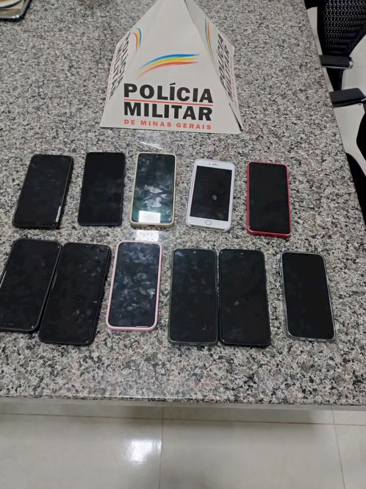 Mulheres são presas com 11 celulares furtados de pessoas que estavam em show de dupla sertaneja