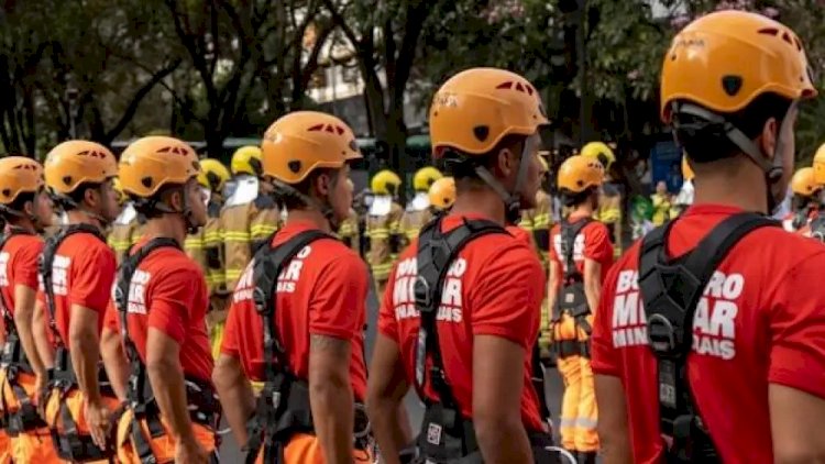 Corpo de Bombeiros de MG anuncia concurso com remuneração inicial de R$ 5 mil