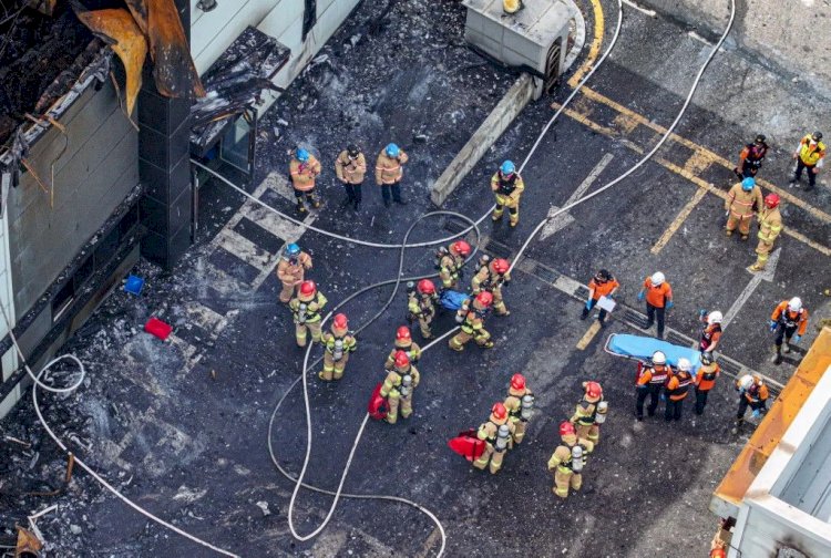 Incêndio em fábrica de baterias mata ao menos 22 pessoas na Coreia do Sul