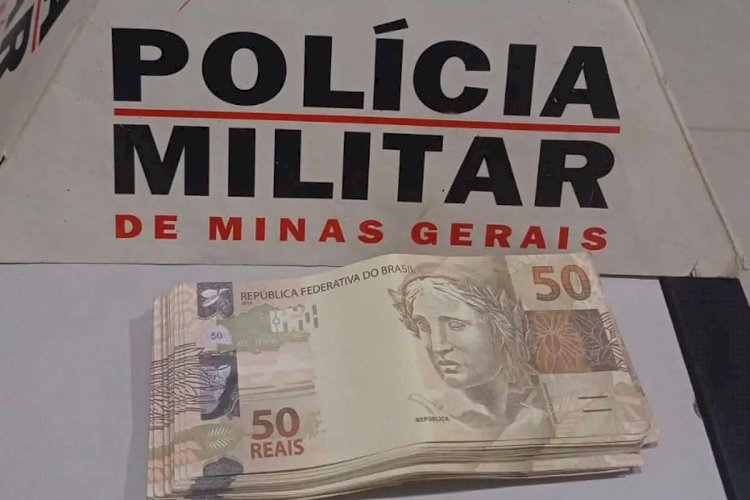 PM apreende mais de R$ 2 mil em notas falsas e suspeito do crime consegue fugir