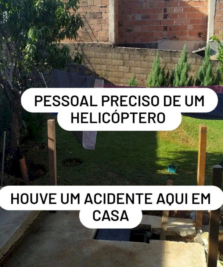 Mulher de homem morto após aspirador explodir pediu ajuda em rede social: 'preciso de helicóptero'