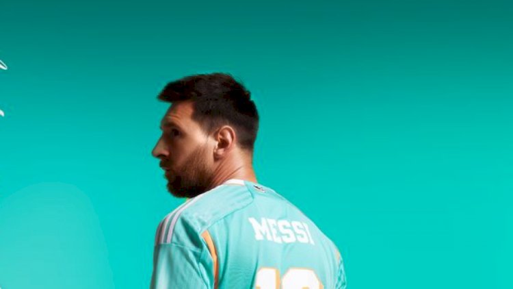 Inter Miami lança nova camisa para temporada e usa Messi como modelo; veja fotos