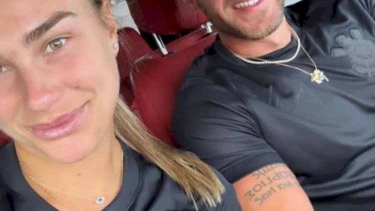 Estrela do tênis, Sabalenka veste camisa de clube brasileiro