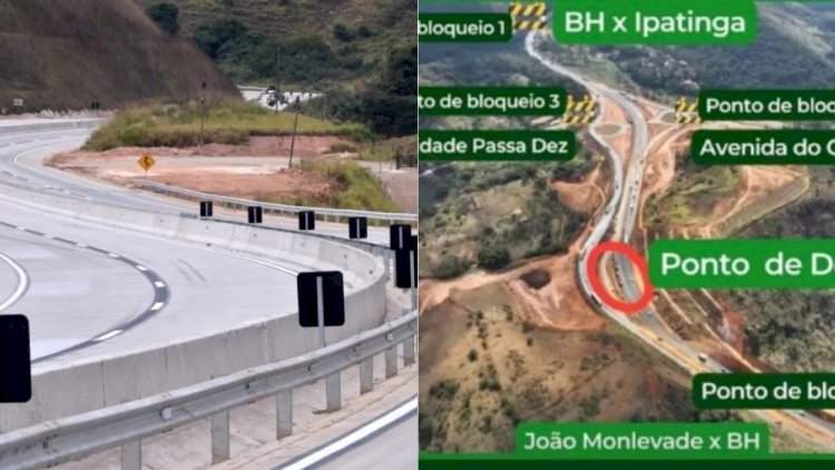 BR-381 ficará interditada por três horas nesta quarta-feira (24); confira trecho e rotas alternativas