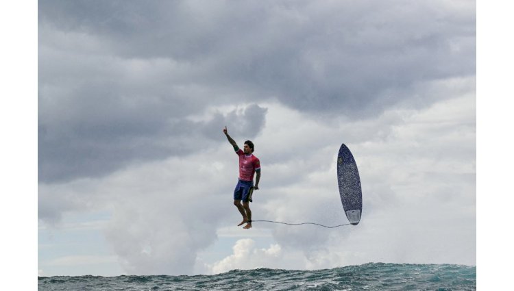 Paris 2024: fotógrafo explica como fez foto perfeita de Gabriel Medina 'voando'