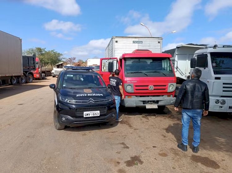 Polícia prende homem por receptação e recupera caminhão roubado na BR-251