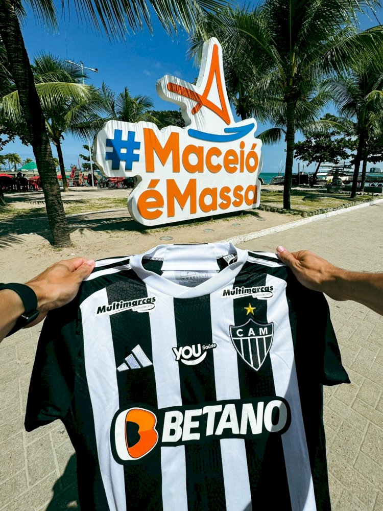 Antes do duelo com CRB, camisa do Atlético 'visita' capital alagoana: 