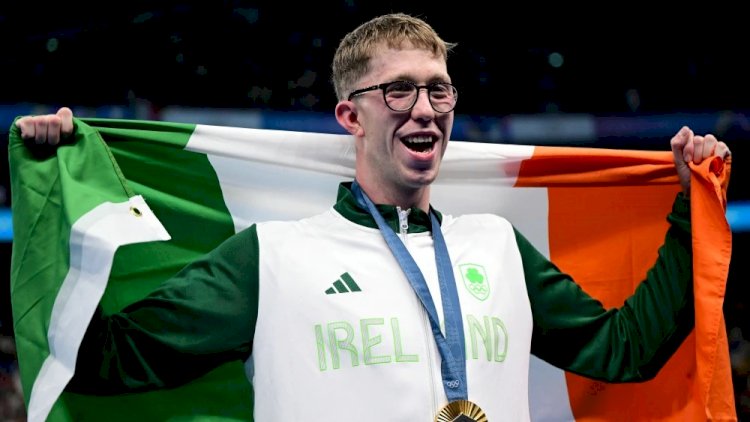 Nadador da Irlanda que participou de Game of Thrones bate recorde em Paris 2024