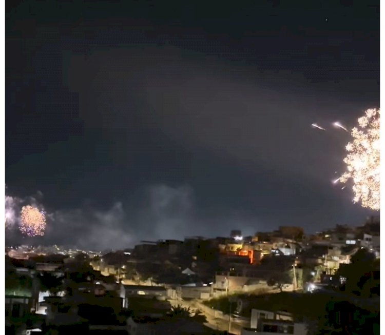 Foguetório de madrugada intriga moradores de BH e região metropolitana; veja o vídeo