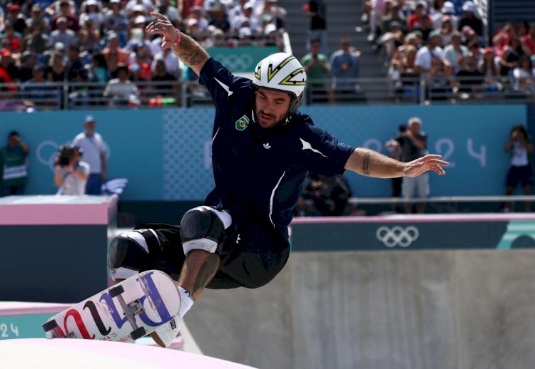 Brasileiros vão à final do skate park nas Olimpíadas