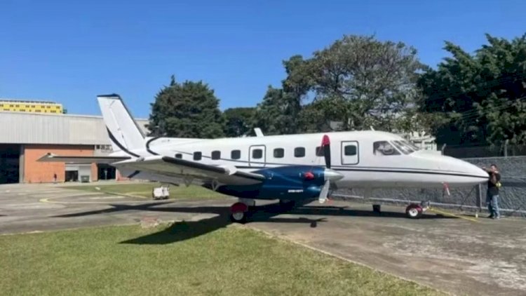 PC de São Paulo apreende avião do PCC avaliado em R$ 5 milhões usado para transporte de droga