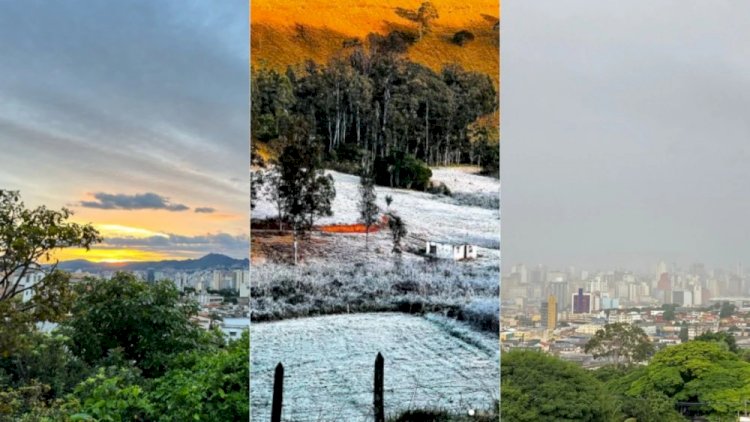 Previsão do tempo: Minas pode ter calor de 35 ºC, temperatura negativa, chuva e geada em 5 dias