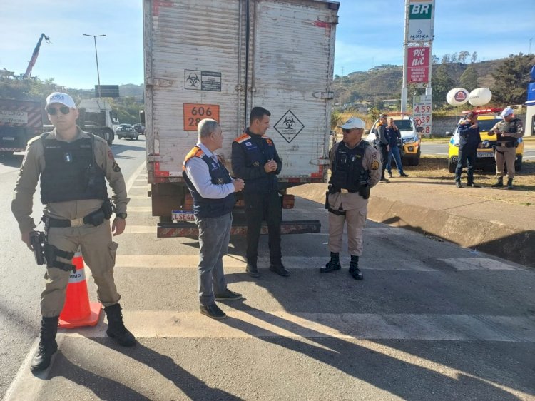 Polícia Militar Rodoviária mira transporte de produtos perigosos