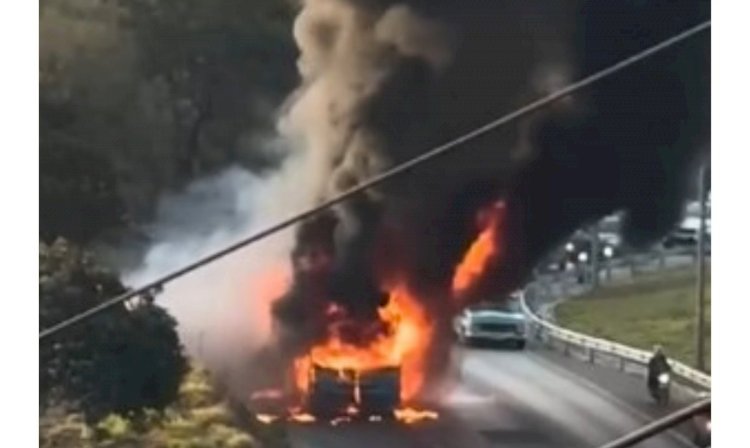 Polícia prende um dos criminosos que ateou fogo em ônibus na MG-10: 'alta periculosidade'