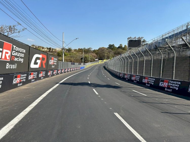 Carros na pista! Pilotos da Stock Car fazem shakedown no Circuito de Rua de BH