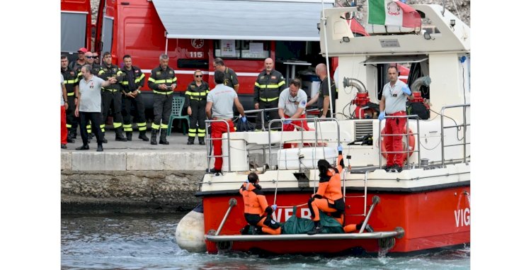 Autoridades italianas resgatam corpo do bilionário Mike Lynch após naufrágio de iate