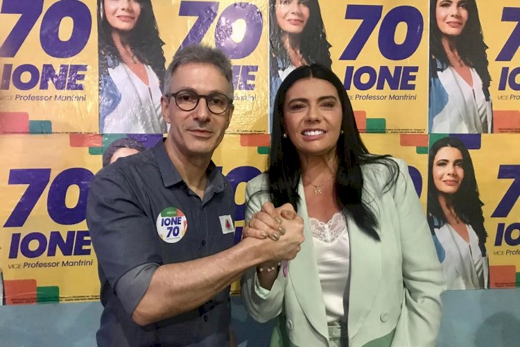 Em Juiz de Fora, Zema manifesta apoio à candidatura de Ione Barbosa