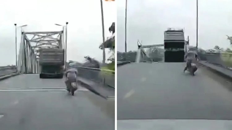 Vídeo: tufão Yagi causa colapso de ponte no Vietnã, que ‘engole’ caminhão e outros veículos