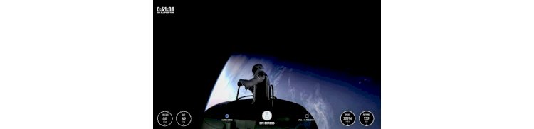 Bilionário que financiou missão da SpaceX sai da nave para caminhada espacial