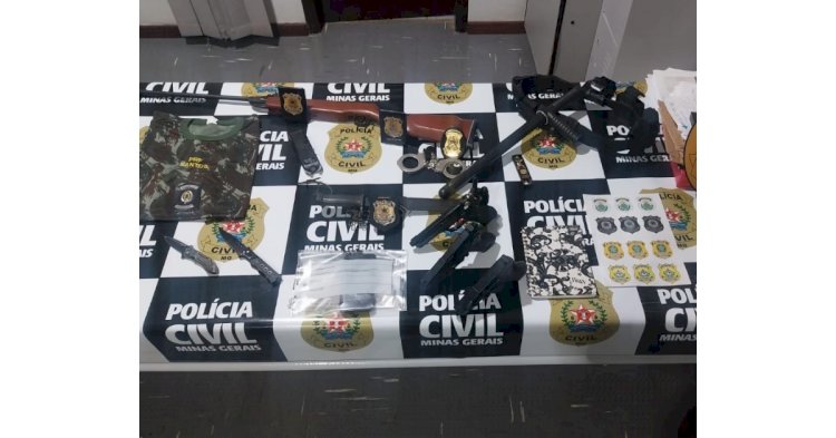 Polícia Civil prende homem suspeito de se passar por policial federal em Itajubá