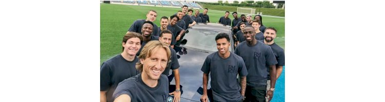 Real Madrid presenteia jogadores com carros de luxo escolhidos por eles: veja fotos