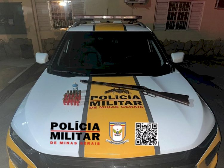 Grupo é preso com armas após tentar atropelar policiais durante abordagem em Minas