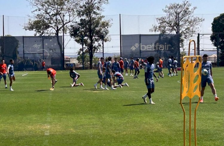 Fernando Diniz utiliza garotos da base em treino do Cruzeiro; saiba quem