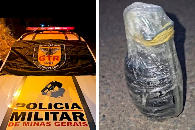 Adolescente de 17 anos é flagrada com granada e revólver na mochila durante viagem de ônibus