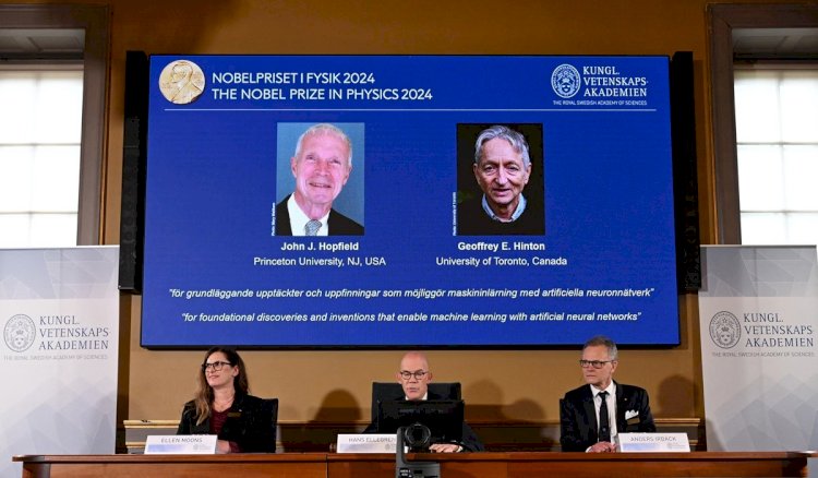 Nobel de Física é entregue a dupla pioneira da inteligência artificial; entenda descoberta