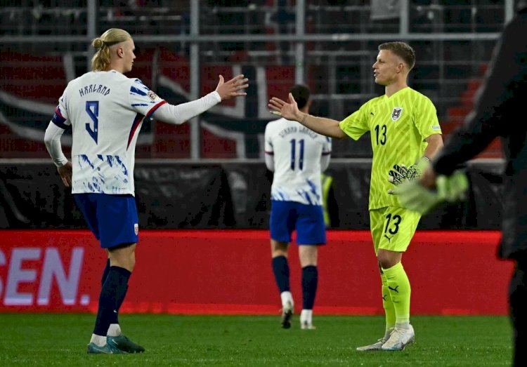 Haaland pede desculpas após Noruega levar goleada da Áustria; saiba o que ele disse