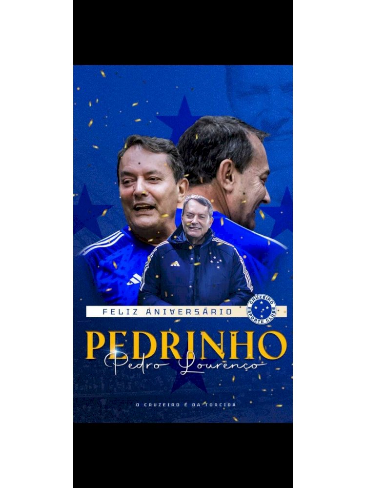 Cruzeiro festeja aniversário de Pedro Lourenço e torcida sugere presentes inusitados