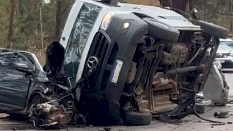 Vídeo: homem furta ônibus, bate em van, mata um e deixa feridos na BR-040, em Nova Lima