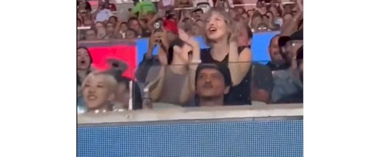 Bruno Mars e Rosé, do Blackpink, acompanham clássico Fla x Flu no Maracanã