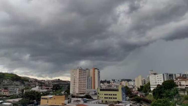 Juiz de Fora e região tem alerta de tempestade com vendaval de até 100 km/h e queda de granizo