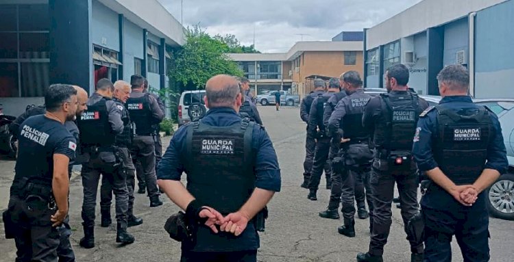 Guarda Municipal faz curso com a Polícia Penal