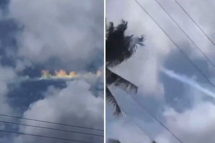 Vídeo: 'arco-íris de fogo', fenômeno raro, é avistado no céu do nordeste