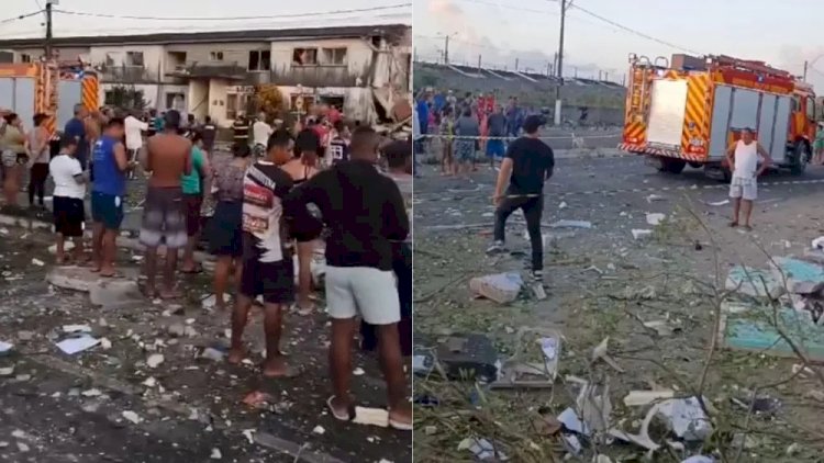 Explosão de botijão de gás pode ter causado destruição de prédio e mortes em Maceió