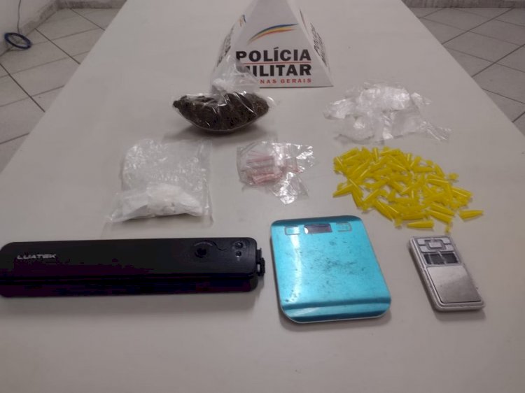 Homem sofre tentativa de homicídio, mas acaba preso por tráfico de drogas