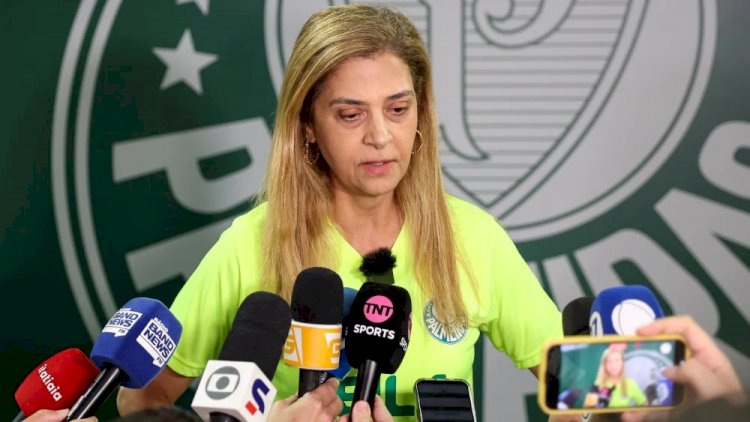 Reeleita no Palmeiras, Leila abre o jogo sobre renovação de Abel