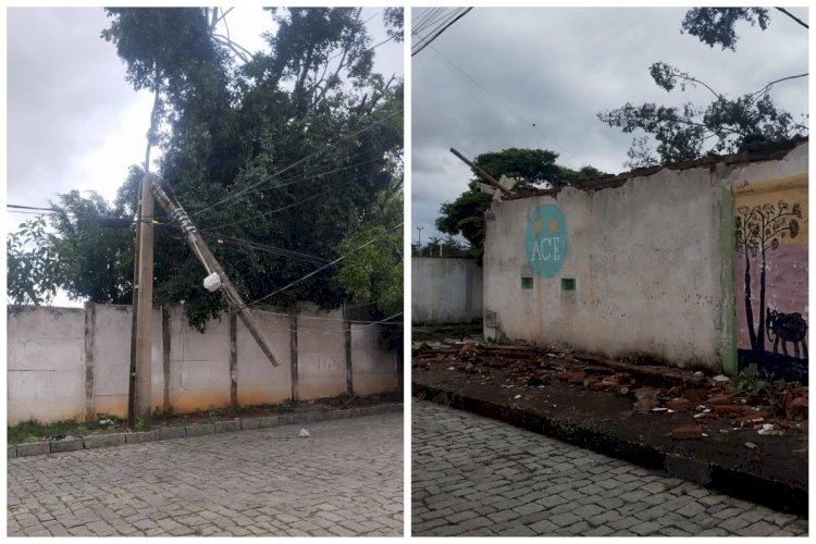 Casas são inundadas, e mais de 120 pessoas precisam deixar imóveis após temporal em cidade mineira