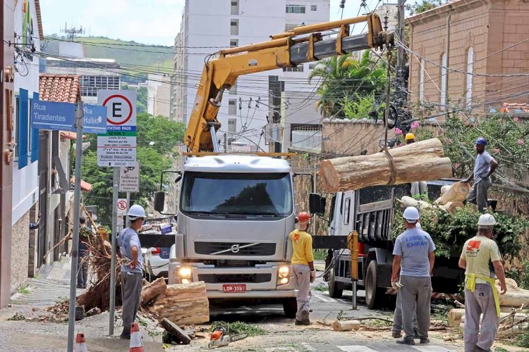 Vendaval registrado em Juiz de Fora é o segundo maior em 35 anos