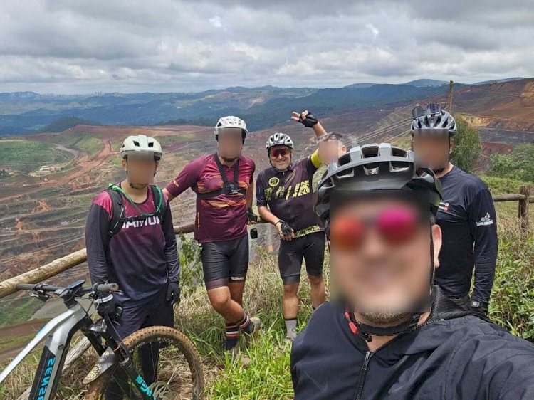 Ciclista morre após despencar de mirante ao tirar foto no Morro do Chapéu, em Nova Lima