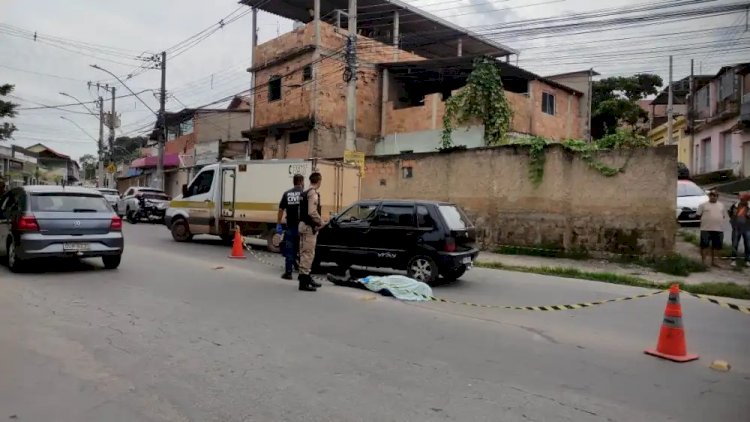 Bandidos fortemente armados matam dono de padaria e fere esposa dele na Grande BH