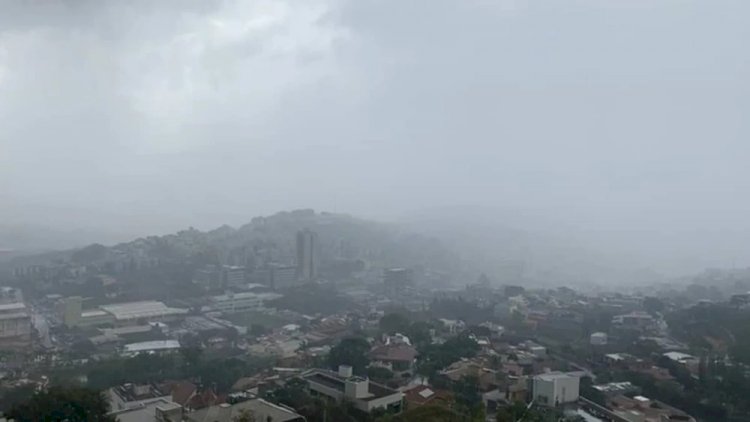 MG: 71 cidades estão sob alerta laranja para chuvas intensas nas próximas horas