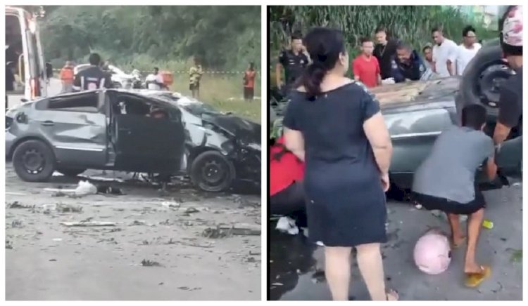 Mulher morre após pedir para dirigir bêbada e cair em barranco de Santa Luzia