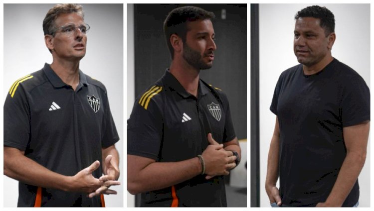 Atlético anuncia profissionais com passagens pelo Flamengo para as categorias de base